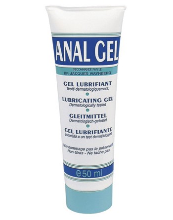 Gel lubrifiant anal à base d'eau 50ml - CC810068